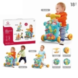 Girello e cavalcabile per bambini 3 in 1 – arancione