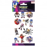 tatuaggi temporanei SONIC – set di motivi adesivi