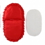 Piumino e cuscinetto per bambole per lettino e passeggino