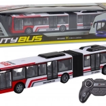 Divertente autobus urbano RC rosso e bianco