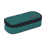 Astuccio scolastico compatto UNICOLOR verde