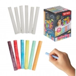 Gessetti per lavagna bianchi e colorati 36 pz in scatola