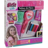 Studio di tatuaggi per bambini a batteria