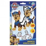 Immagini da grattare magnetiche Paw Patrol – set di 10 magneti