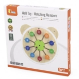 VIGA lavagna da parete in legno – abbinamento dei numeri, FSC, Montessori