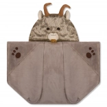 Coperta riscaldante con cappuccio e tasche a forma di zampe Cozy Noxxiez