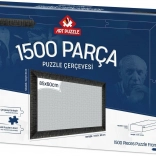 Cornice per puzzle 85x60 cm nera