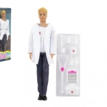 Bambolotto dottore con accessori 30 cm