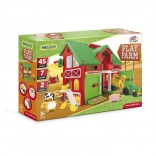 Play House fattoria – set di gioco con personaggi e trattore 37 cm