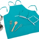 Set da cucina con grembiule per bambini