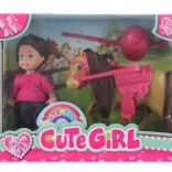 Bambola con cavallino