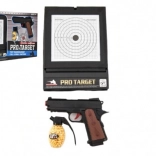 Pistola giocattolo a pallini 6 mm con bersaglio