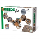 set creativo beedz art hex safari