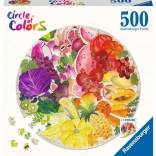 Ravensburger puzzle sinfonia di frutta e verdura 500 pezzi