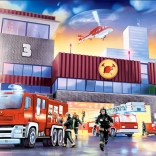 Puzzle 70 pezzi – caserma dei pompieri