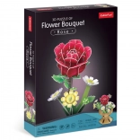 Puzzle 3D Bouquet di Fiori - Rose