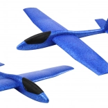 Grande aliante in polistirolo blu 68 cm