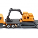 Set di veicoli Caravan con escavatore