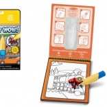 Colorazione Magica con Acqua Mezzi di Trasporto da Colorare