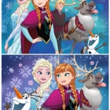 Puzzle 2×24 RAVENSBURGER Frozen – Amici