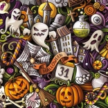 puzzle halloween 1000 pezzi