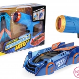 ROCK BUGGY Auto RC antigravitazionale con laser 15 cm blu