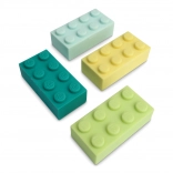 Gomme scolastiche LEGO 8 pz – mattoncini cancellabili colorati