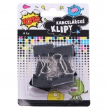 Clip da ufficio 25 mm, 6 pz