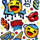 Adesivi da stiro LOL