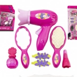 Set di bellezza per bambini Fashion Girl con asciugacapelli e accessori