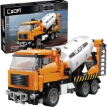 Set di costruzione CaDA camion betoniera – mixer per cemento, 368 pezzi