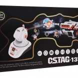 set laser per bambini con proiettore – 2 blaster e gioco interattivo