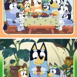 Puzzle di Bluey 2x24 pezzi