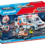 Playmobil City Action ambulanza 71232 – set di gioco con personaggi