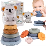 Woopie baby piramide impilabile educativa koala 2in1 massaggiagengive