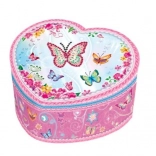 Carillon a cuore con farfalle