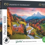 Puzzle TREFL UFT Wanderlust: Ai piedi delle Alpi, 1000 pezzi