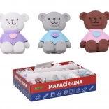 Gomma da cancellare orsetto 48 pz
