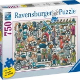 Puzzle Ravensburger Forma atletica 750 pezzi
