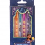 Penna in gel metallizzata Disney Wish 6 pz