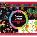 set deluxe di immagini da grattare melissa & doug 16 pz