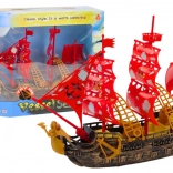 Nave Pirata Luci Suoni Ruote Marrone