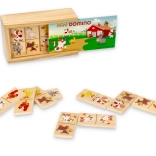 Mini domino con animaletti in scatola