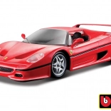 Modello in metallo Bburago 1:24 Ferrari F50 rosso