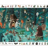 Puzzle di ricerca Orchestra della foresta 35 pezzi DJECO