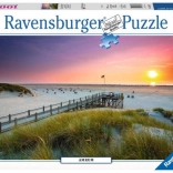 Puzzle tramonto su Amrum 1000 pezzi