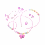 Set alla moda con farfalle – set di gioielli e accessori per capelli per bambine