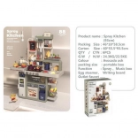 Grande cucina per bambini con accessori