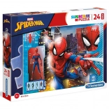 Puzzle 24 pezzi Maxi Spider-Man