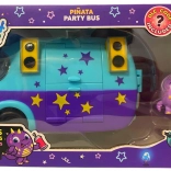 Autobus party PINATA SMASHLINGS con 4 figurine